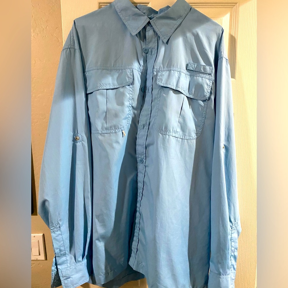 Men’s Rustic Ridge long sleeve fishing shirt.